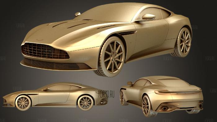 Aston Martin DB11 stl model for CNC